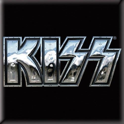 Kiss: Chrome Logo (Magnete Metallo)