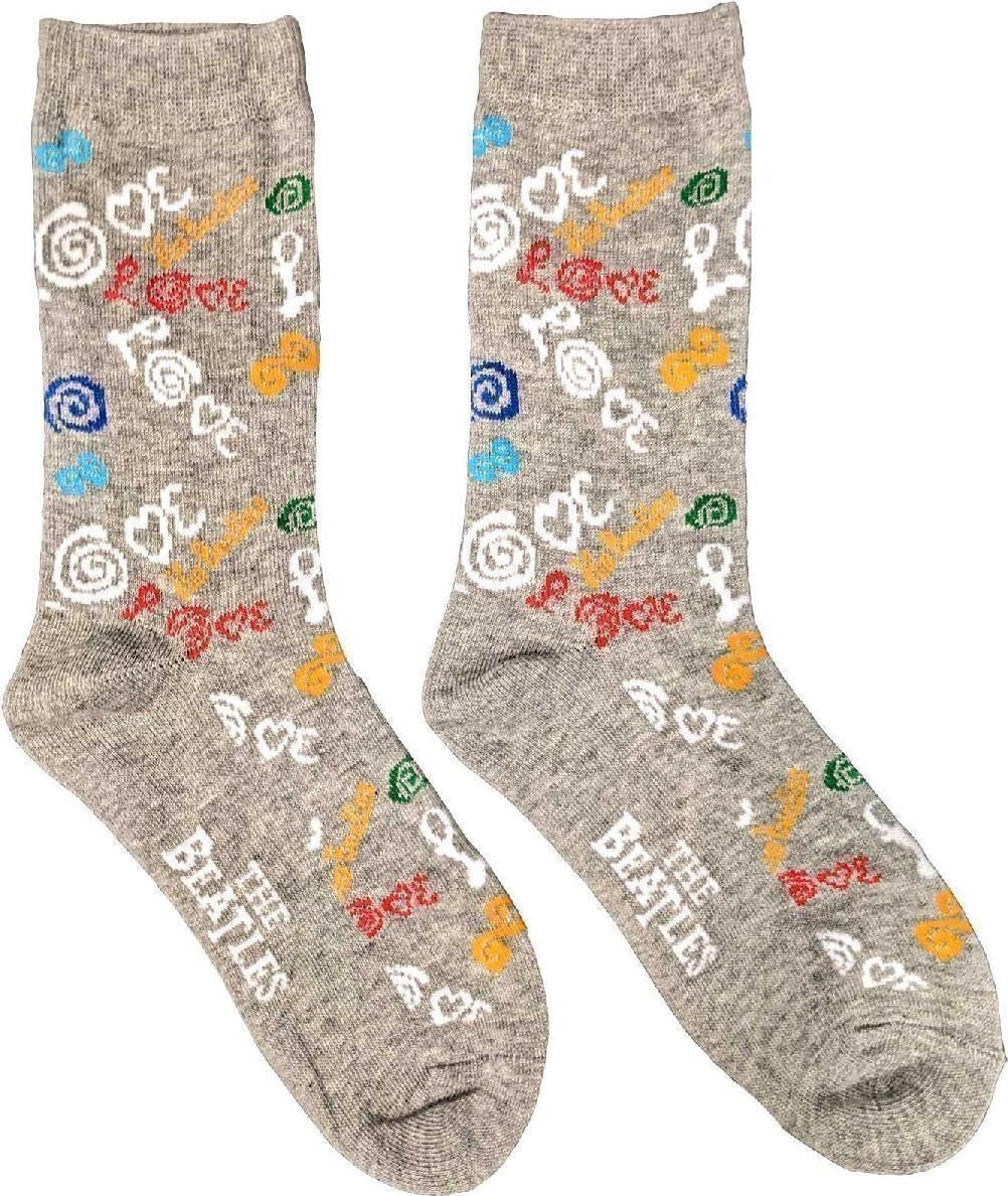 Beatles (The): Love Grey (Calzini Uomo)