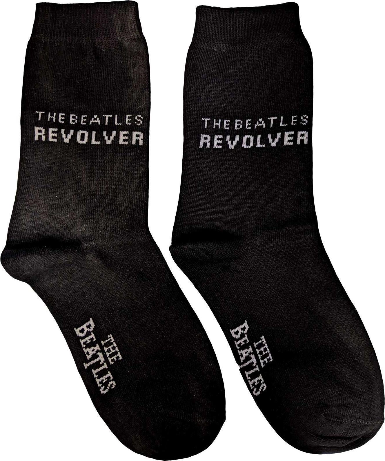 Beatles (The): Revolver Black (Calzini Uomo)