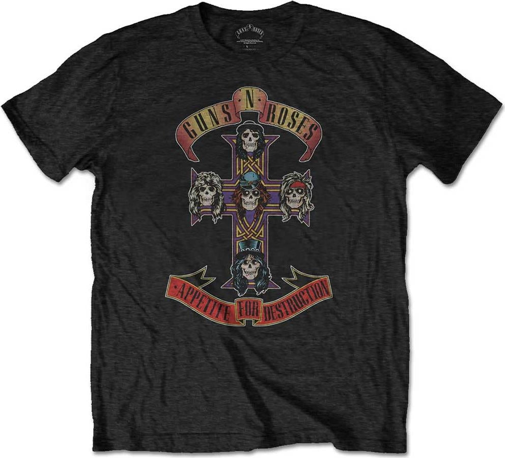 Guns N Roses: Appetite For Destruction (T-Shirt Unisex Tg. L)