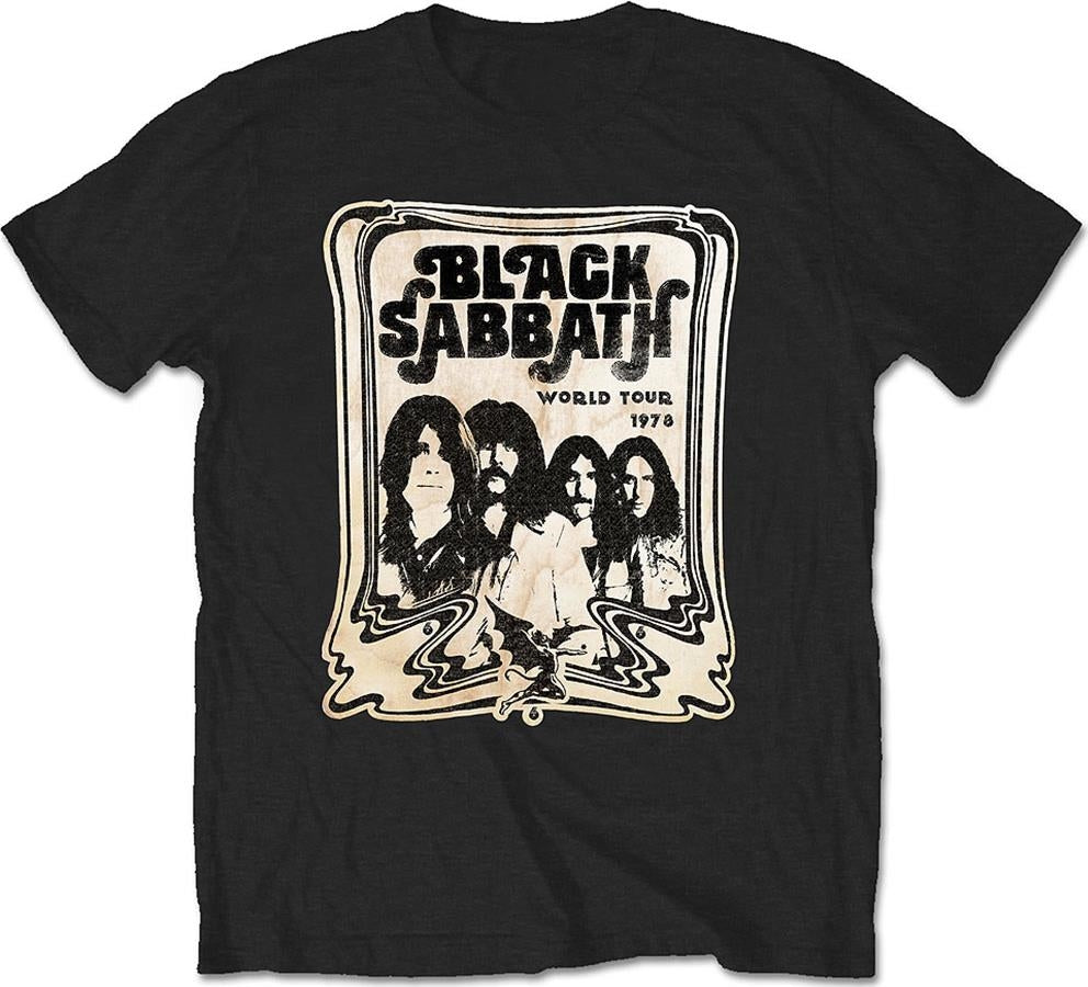 Black Sabbath: Rock Off - World Tour 78 (T-Shirt Unisex Tg. XL)