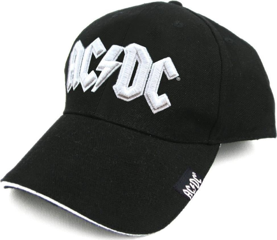 Ac/Dc: White Logo (Cappellino)