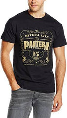 Pantera: 101 Proof Black (T-Shirt Unisex Tg. M)