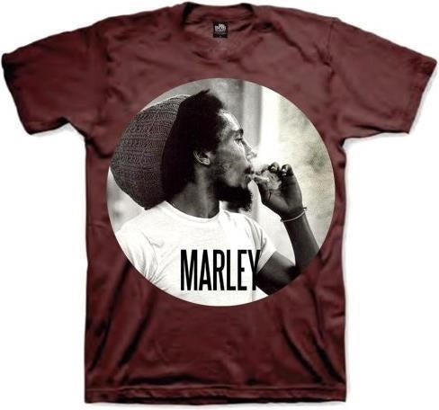 Bob Marley: Smokin Circle (T-Shirt Unisex Tg. M)