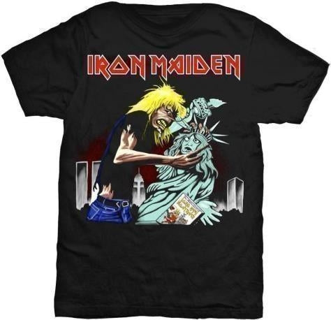 Iron Maiden: Rock Off - New York (T-Shirt Unisex Tg. S)