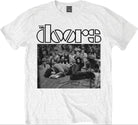 Doors (The): Jim On Floor White (T-Shirt Unisex Tg. 2XL)