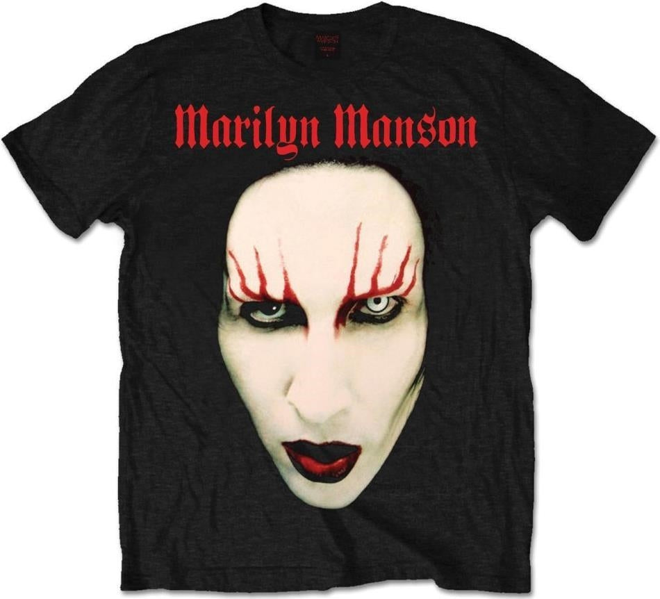 Marilyn Manson: Rock Off - Red Lips (T-Shirt Unisex Tg. M)