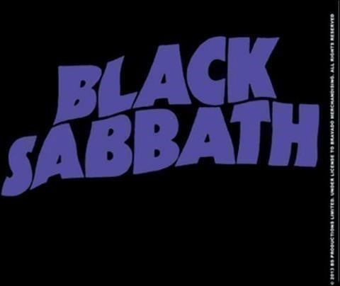 Black Sabbath: Wavy Logo (Sottobicchiere)
