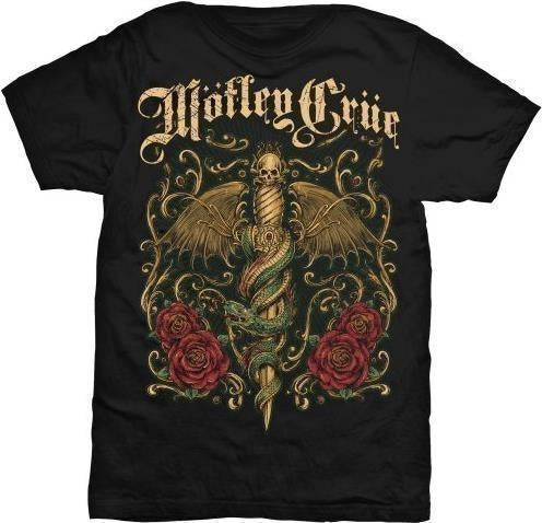 Motley Crue: Rock Off - Exquisite Dagger (T-Shirt Unisex Tg. XL)