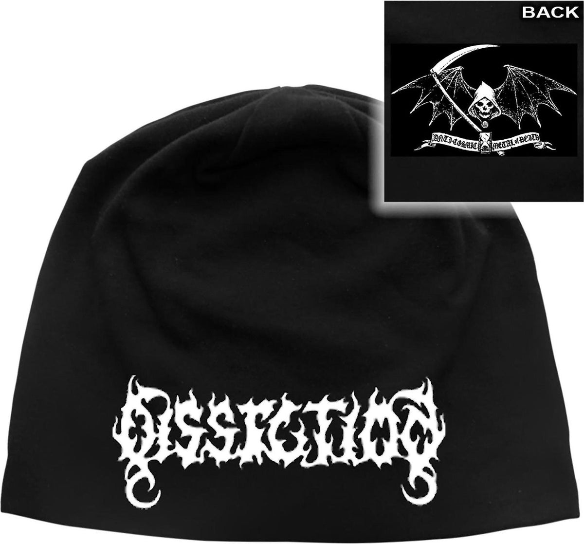 Dissection: Rock Off - Logo/Reaper Back Print (Berretto)