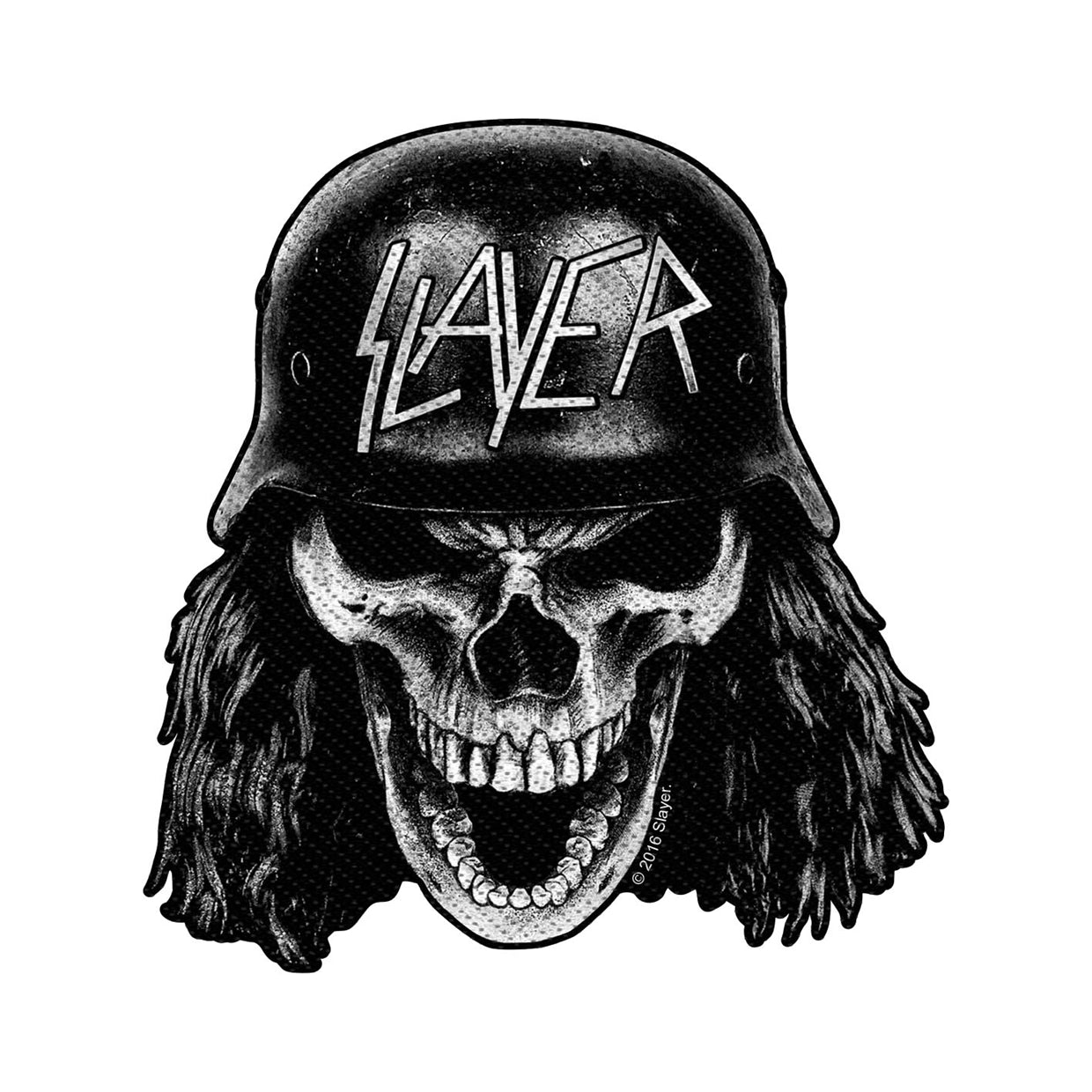 Slayer: Wehrmacht Skull Cut Out (Toppa)
