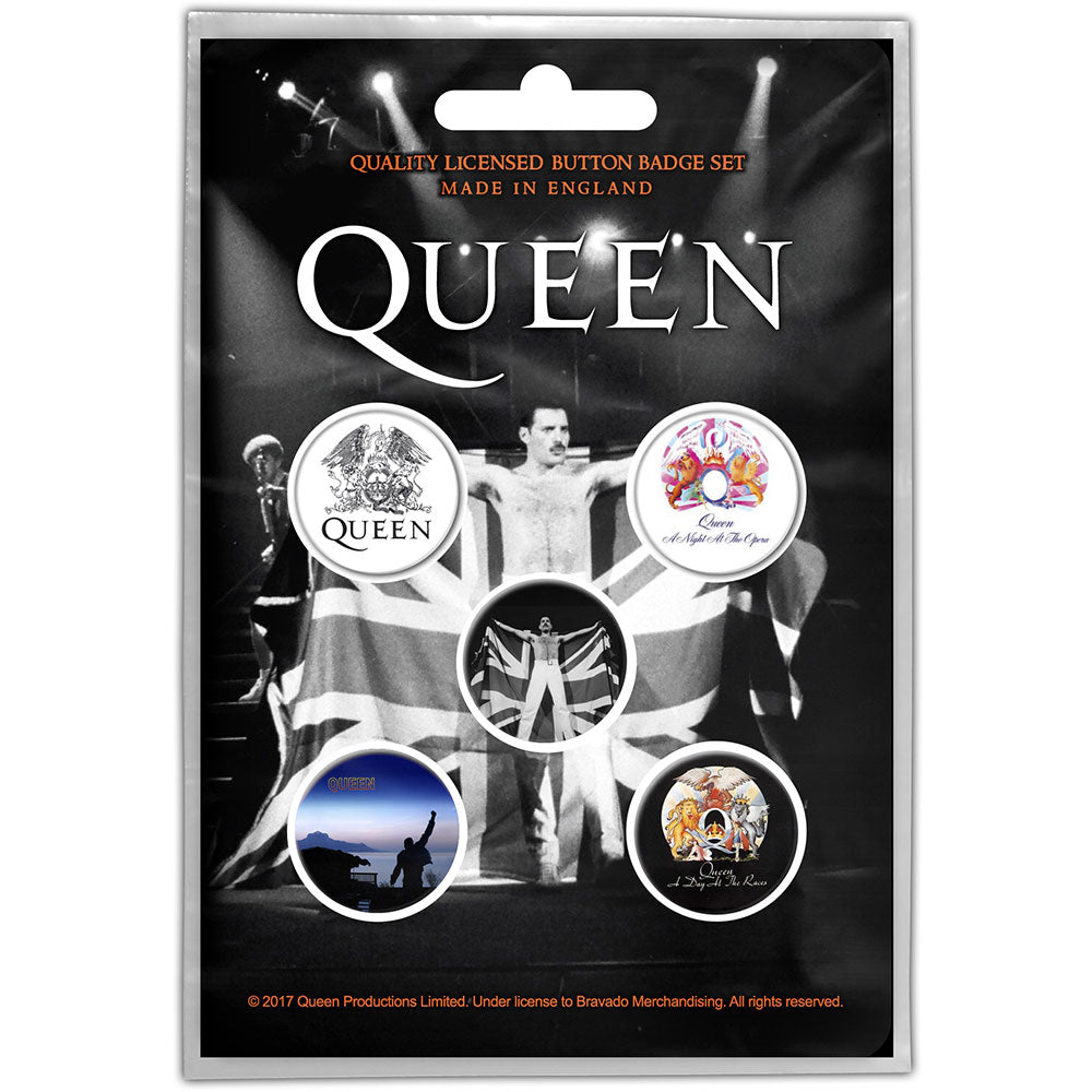 Queen: Freddie (Badge Pack)
