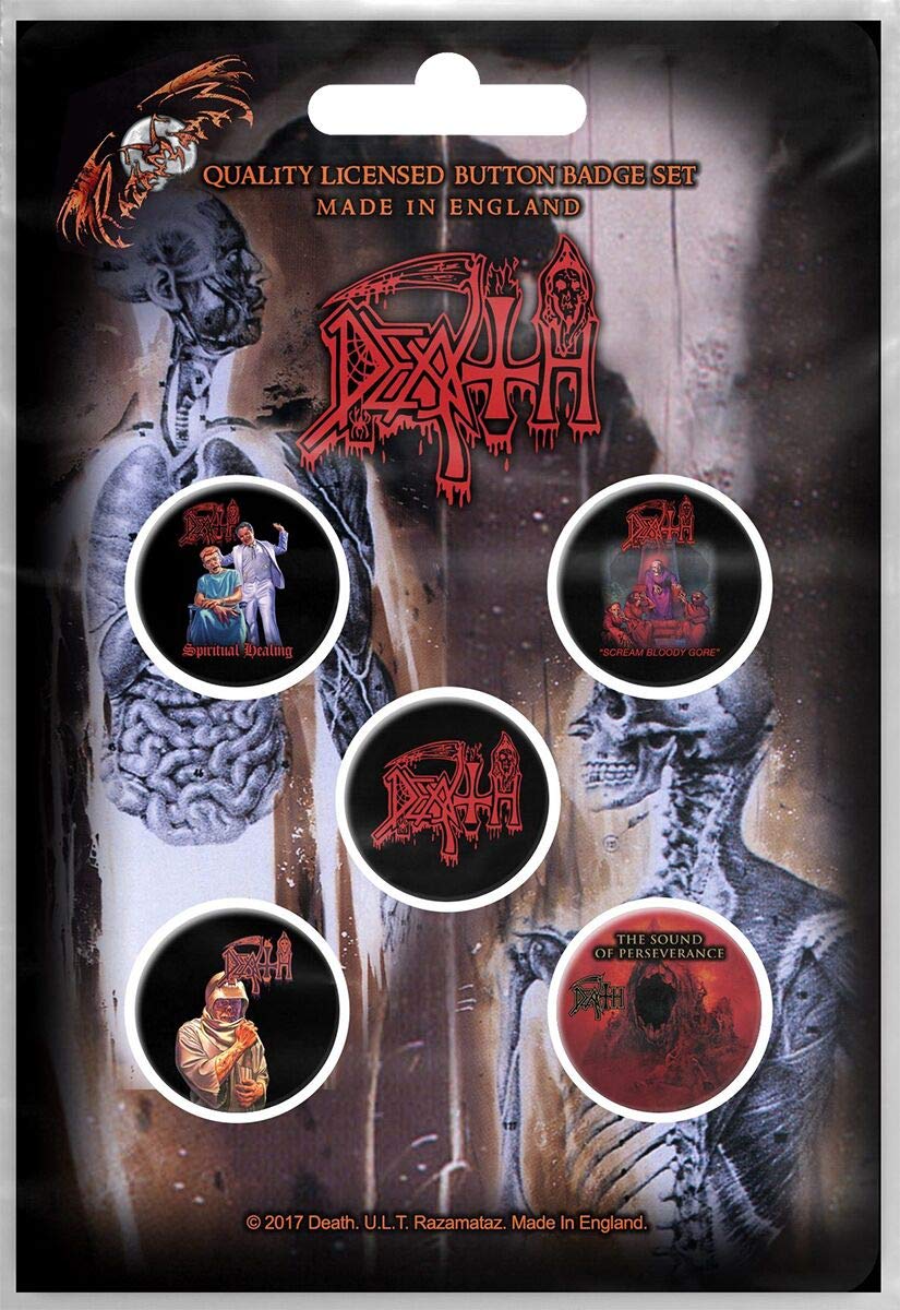 Death: Albums (Badge Pack)