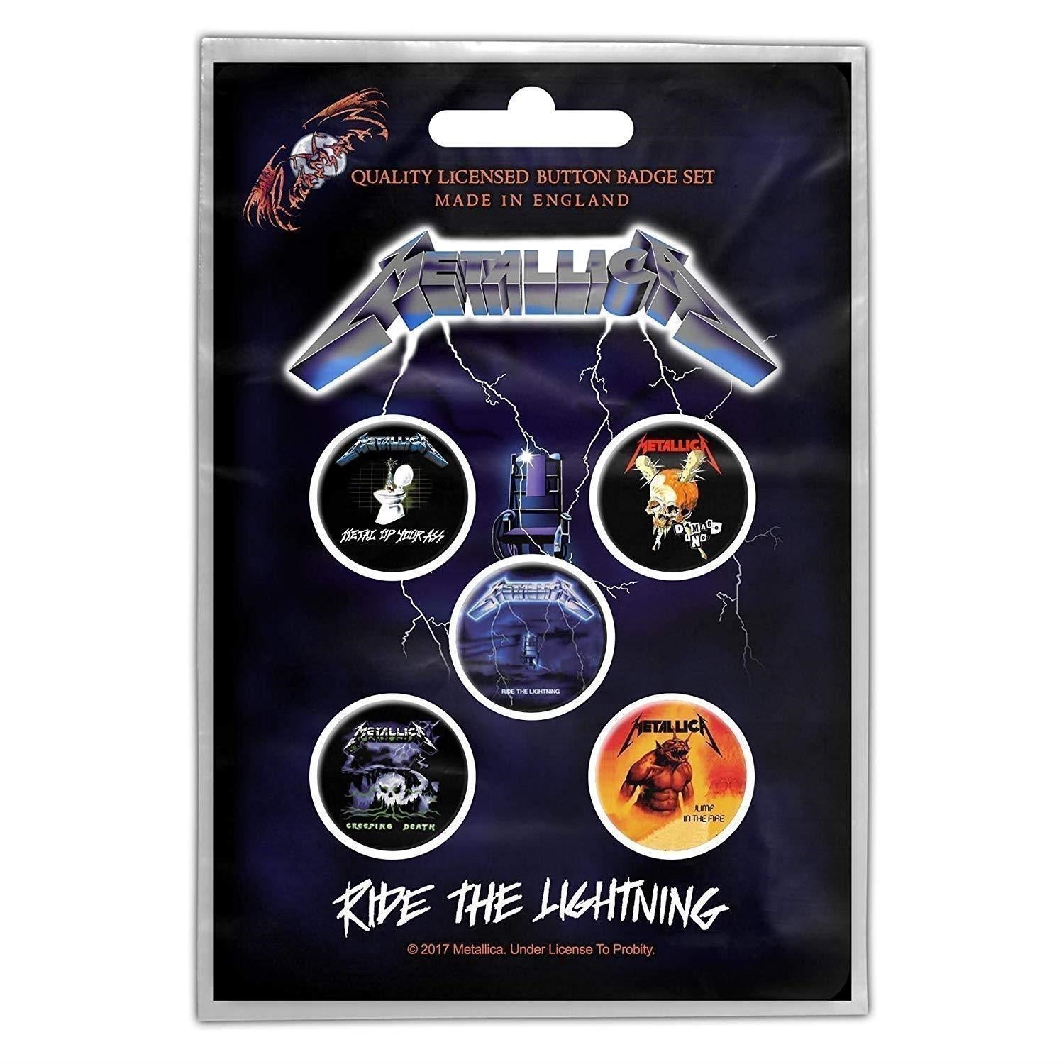 Metallica: Ride The Lightning (Badge Pack)