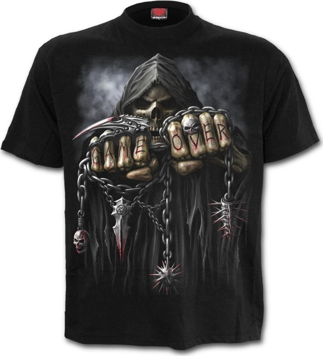 Spiral: Game Over T-shirt Black Plus Size (T-Shirt Unisex Tg. 4XL)