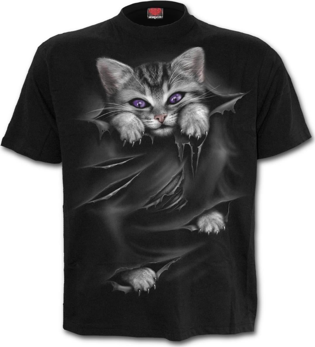 Spiral: Bright Eyes Front Print T-shirt Black (T-Shirt Unisex Tg. L)