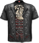 Spiral: Goth Wrap Allover T-shirt Black (T-Shirt Unisex Tg. S)