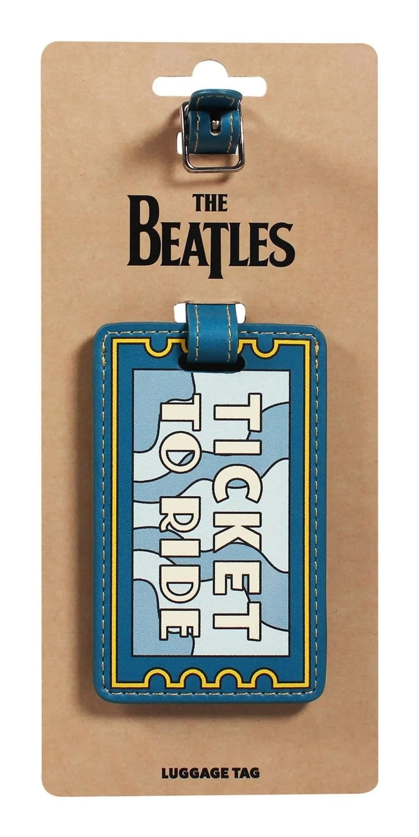 Beatles (The): Half Moon Bay - Luggage/Bag Tag Pu - The Beatles (Ticket To Ride)