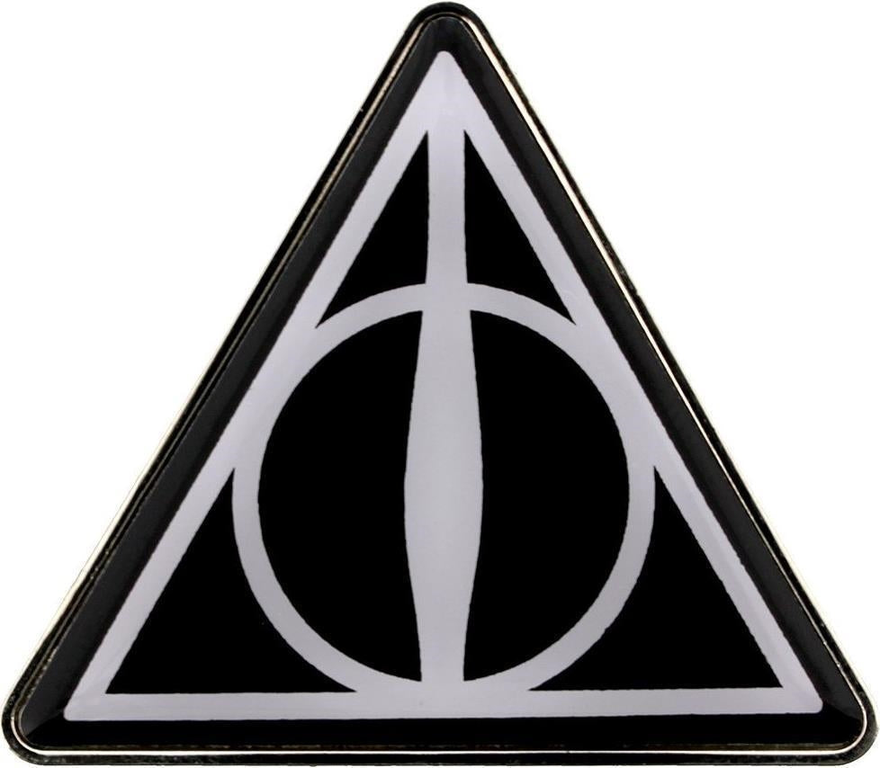 Harry Potter: Half Moon Bay - Deathly Hallows (Pin Badge / Spilla Smaltata)