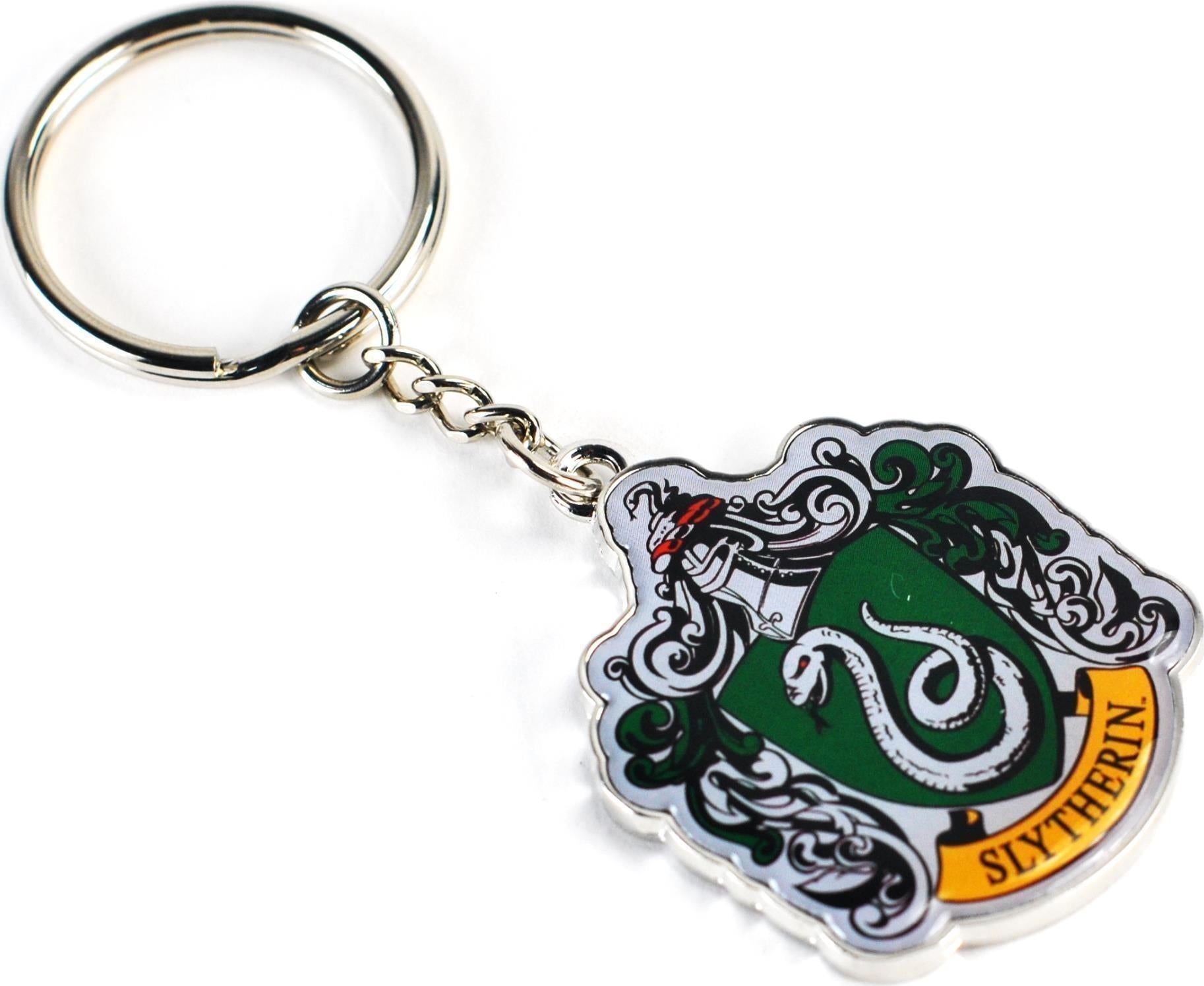 Harry Potter: Half Moon Bay - Slytherin Crest (Keyring With Header Card / Portachiavi)