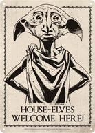 Harry Potter: Half Moon Bay - Dobby (Tin Sign Small / Targa Metallica)