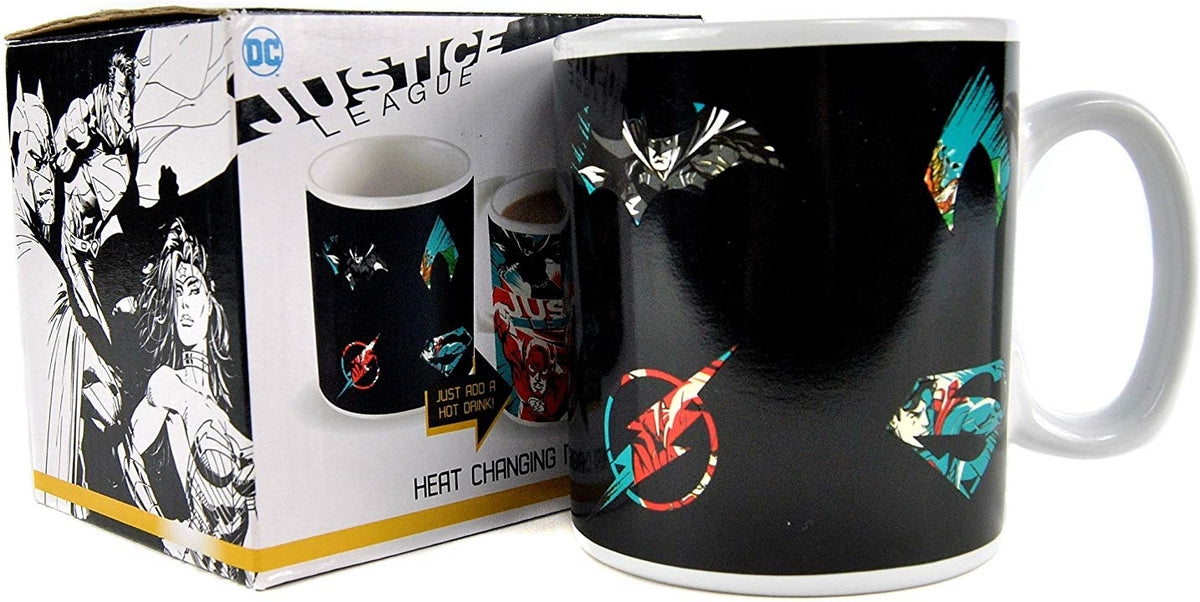 Dc Comics: Justice League - Justice League (Tazza Termosensibile)