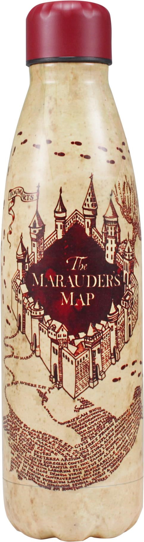 Harry Potter: Half Moon Bay - Marauders Map (Water Bottle Metal / Bottiglia Metallica)