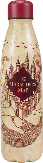 Harry Potter: Half Moon Bay - Marauders Map (Water Bottle Metal / Bottiglia Metallica)