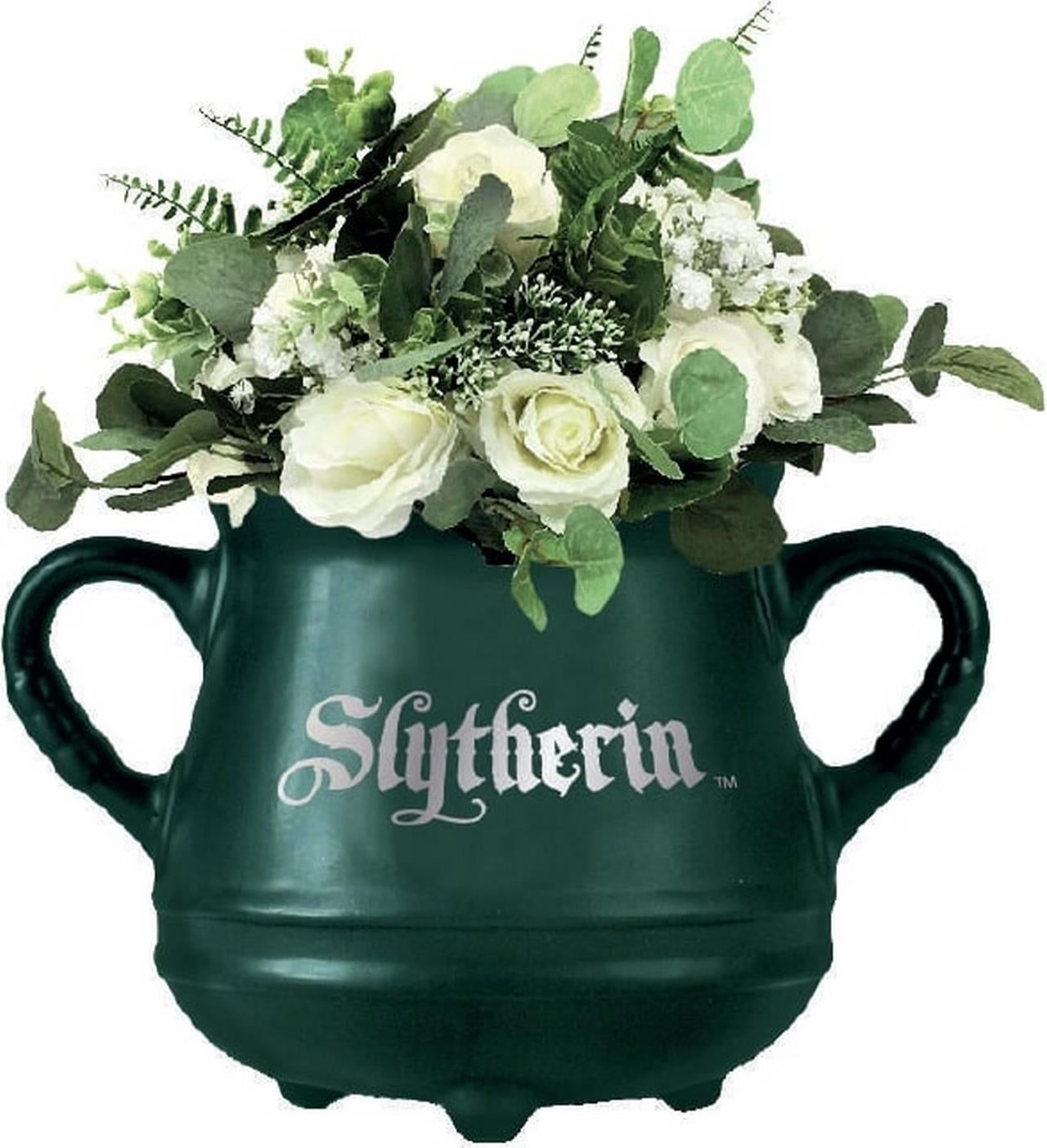 Harry Potter: Half Moon Bay - Slytherin Cauldron (Shaped Wall Vase / Vaso Da Parete)