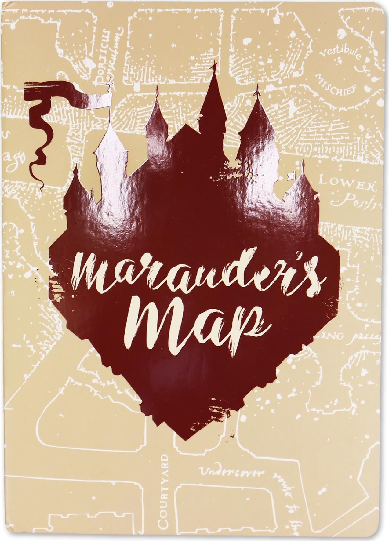 Harry Potter: Half Moon Bay - Marauders Map (A5 Notebook / Quaderno)