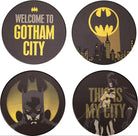 Dc Comics: Half Moon Bay - Gotham City (Ceramic Coaster Set Of 4 / Set 4 Sottobicchieri)