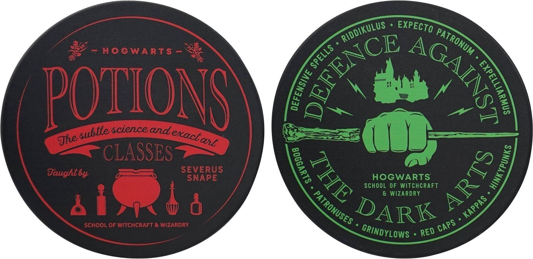 Harry Potter: Half Moon Bay - Potions (Coasters Set Of 2 Ceramic Boxed / Set 2 Sottobicchieri Ceramica)