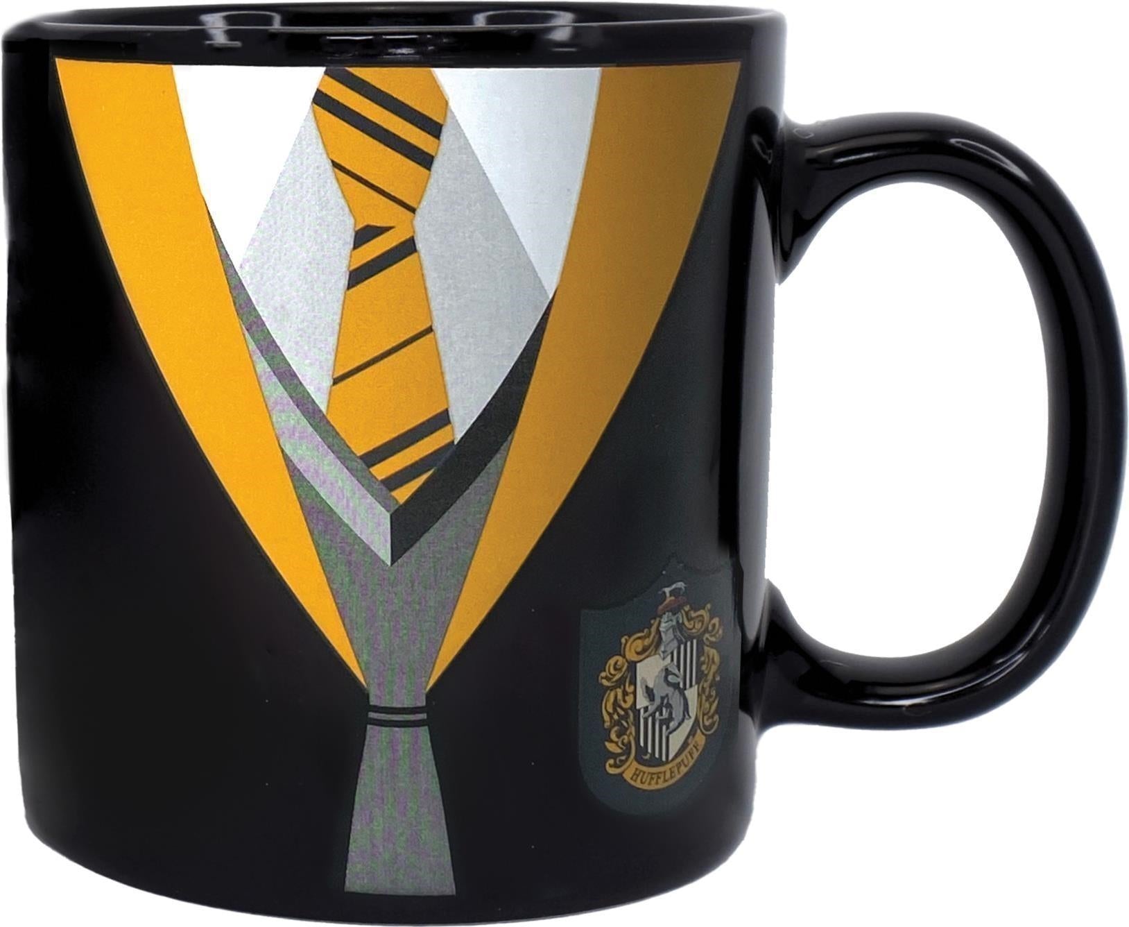 Harry Potter: Half Moon Bay - Uniform Hufflepuff (Mug Heat Changing Boxed 400 Ml / Tazza Termosensibile)