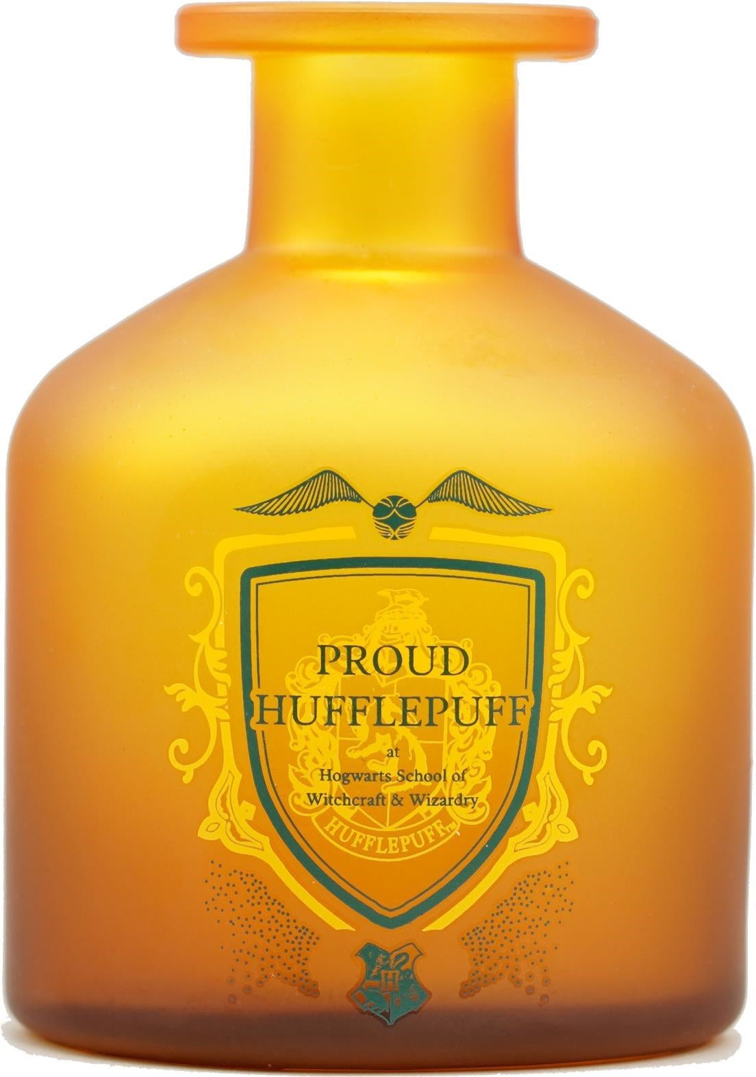 Harry Potter: Half Moon Bay - Proud Hufflepuff (Potion Vase Glass 11 Cm / Vaso Pozioni Vetro)