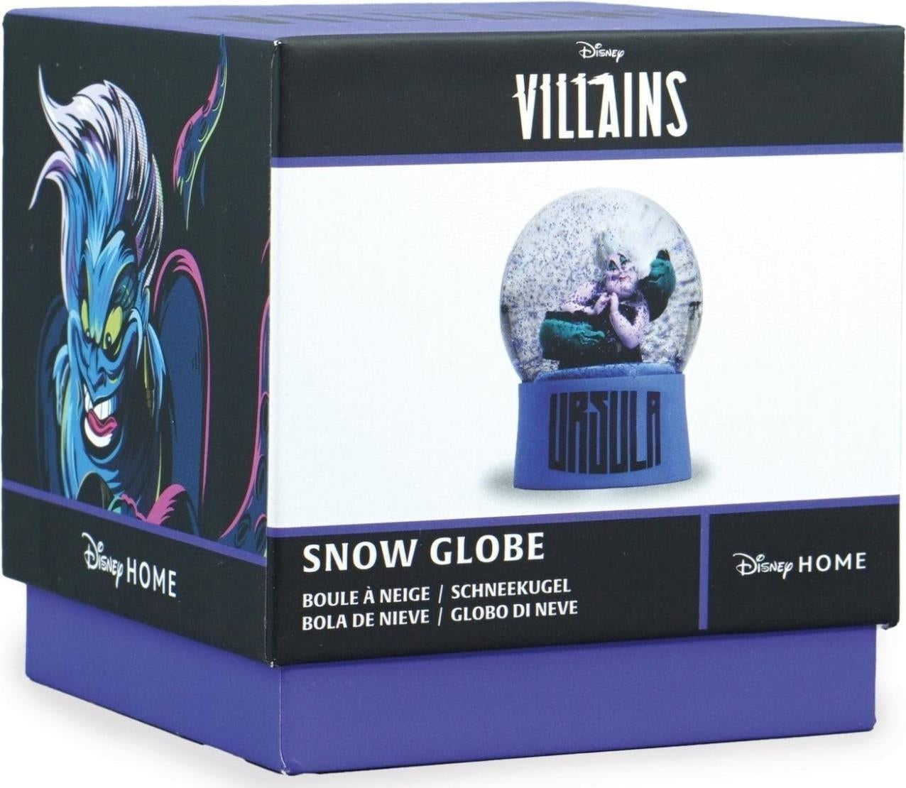 Disney: Half Moon Bay - Villains - Ursula (Snow Globe 65 Mm / Palla Di Natale)
