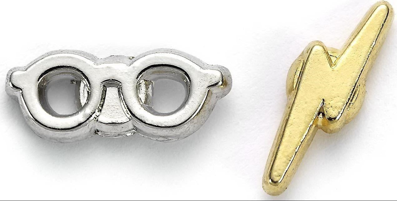 Harry Potter: The Carat Shop - Lightning Bolt & Glasses (Earrings / Orecchini)