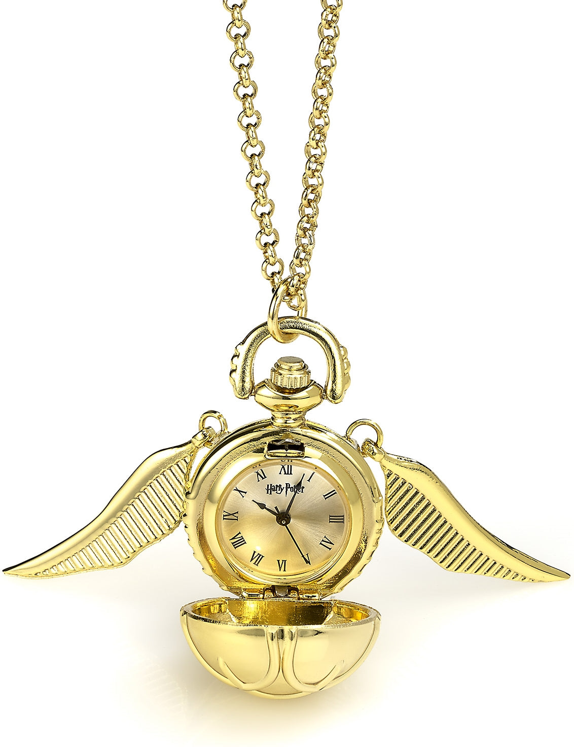Harry Potter: The Carat Shop - Golden Snitch (Watch Necklace / Collana Orologio)
