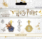 Harry Potter: The Carat Shop - Silver Plated Set - Chocolate Frog/Glasses & Lightning Bolt/Time Turner (Charmes Set / Set 3 Ciondoli)
