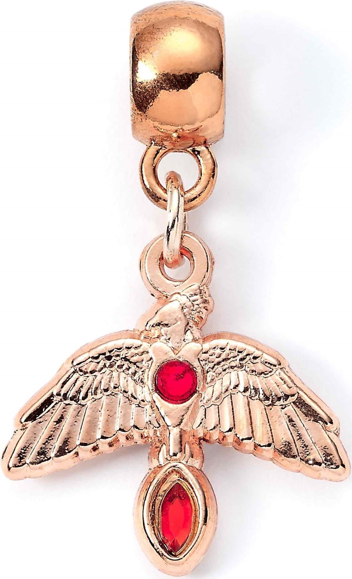 Harry Potter: The Carat Shop - Fawkes Rose Gold Plated Slider (Charm / Ciondolo)