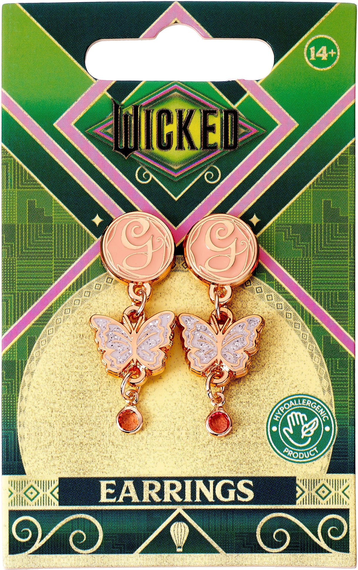 Wicked: The Carat Shop - Glinda Drop Butterfly (Earrings / Orecchini)