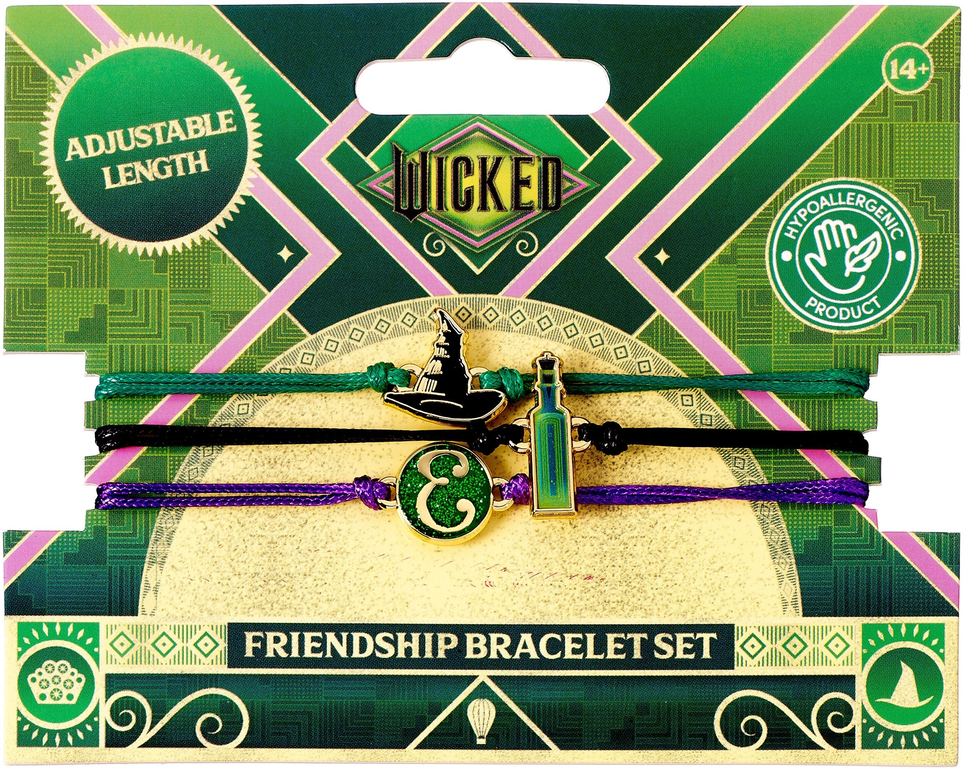 Wicked: The Carat Shop - Elphaba Friendship (Bracelet Set / Braccialetti)