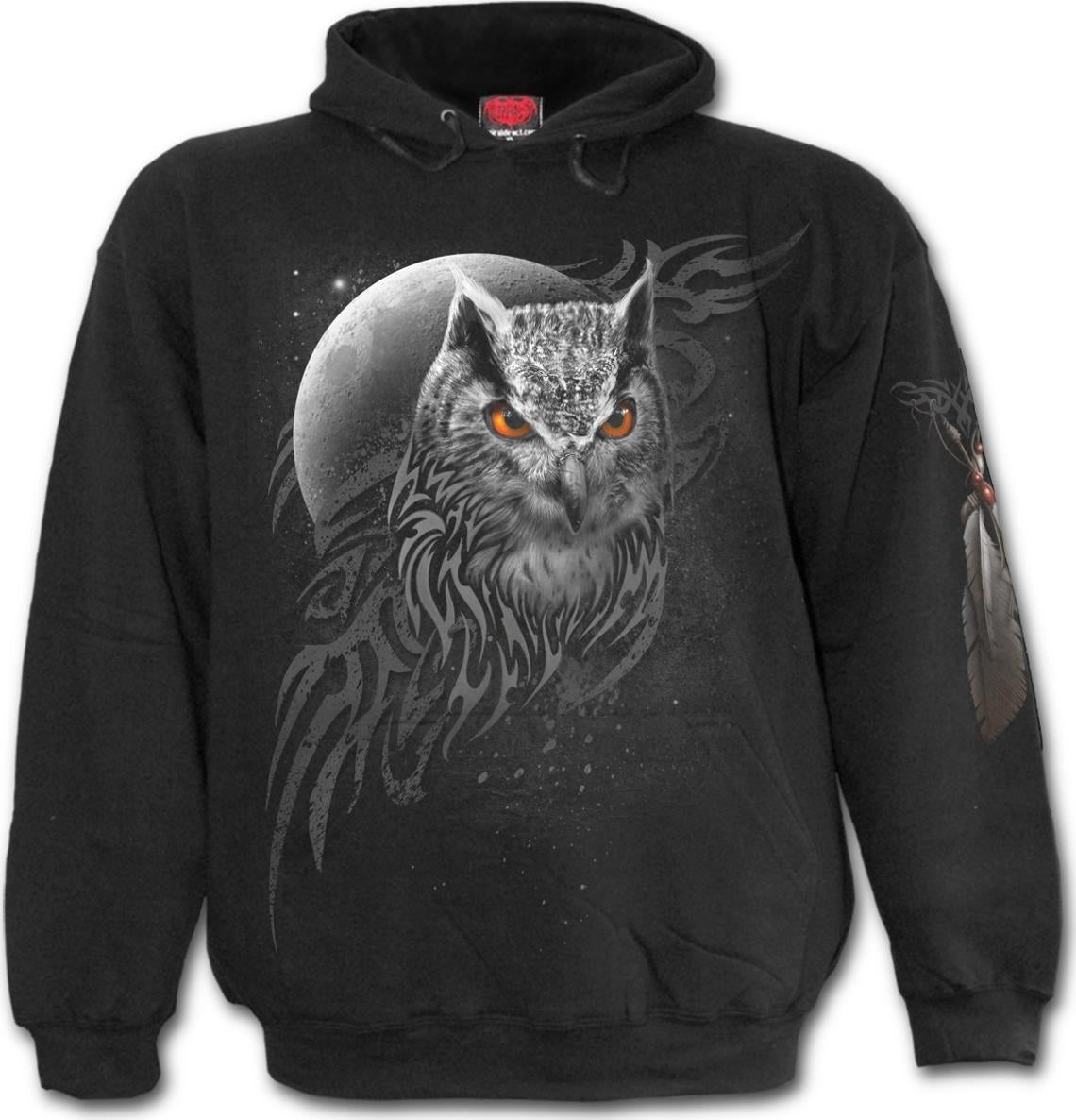 Spiral: Wings Of Wisdom Black (Felpa Con Cappuccio Uomo Tg. M)