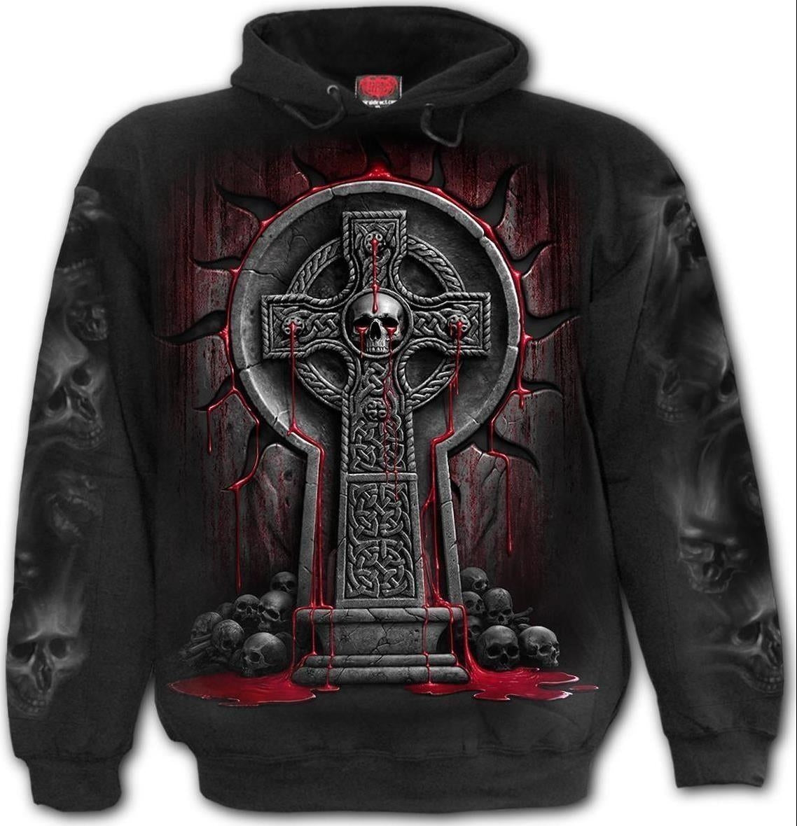 Spiral: Bleeding Souls Black (Felpa Con Cappuccio Unisex Tg. S)