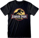 Jurassic Park: Original Logo Distressed (T-Shirt Unisex Tg. S)