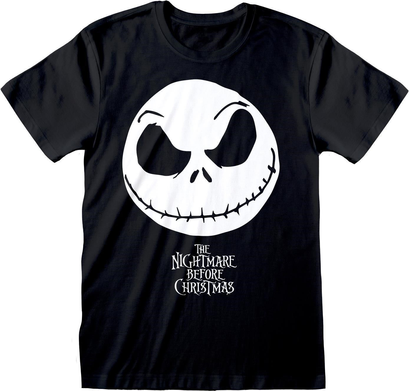 Disney: The Nightmare Before Christmas - Jack Face (T-Shirt Unisex Tg. XL)