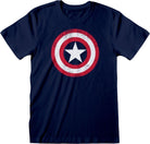 Marvel: Captain America Shield (T-Shirt Unisex Tg. S)