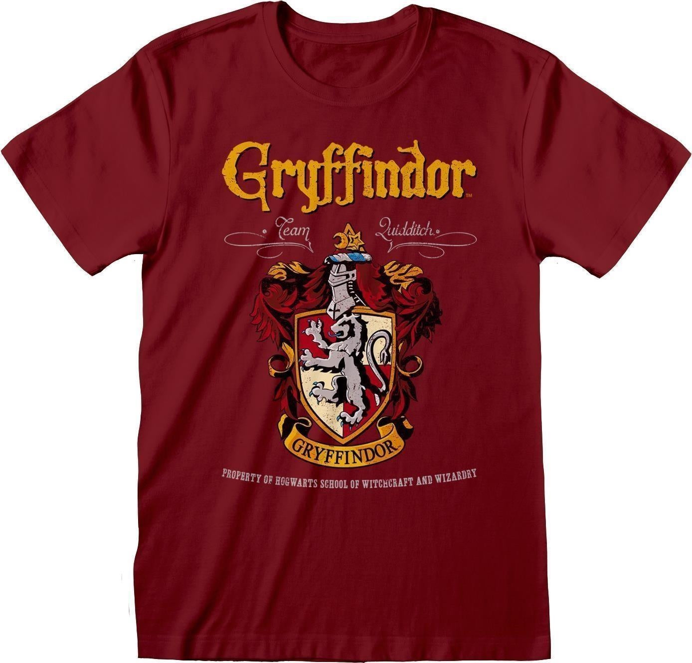 Harry Potter: Gryffindor Red Crest (T-Shirt Unisex Tg. S)
