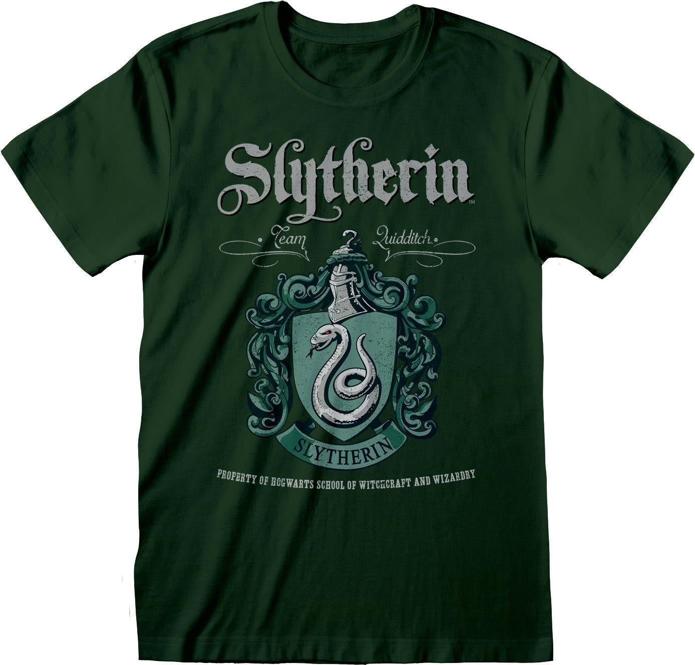 Harry Potter: Slytherin Crest (T-Shirt Unisex Tg. S)