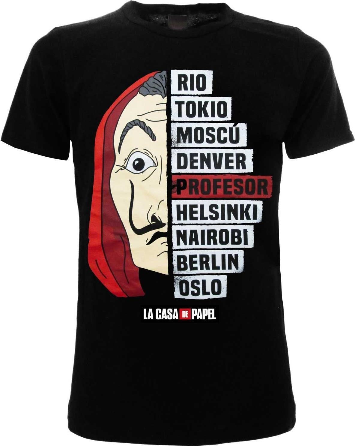 Casa De Papel (La): Nomi T-Shirt Xs Nera