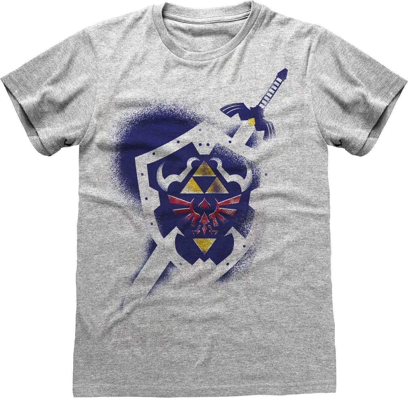 Nintendo: The Legend Of Zelda - Shield (T-Shirt Unisex Tg. M)